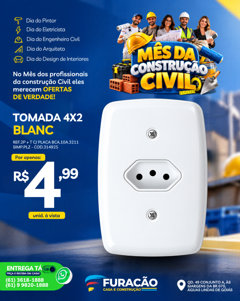 5 - ofertas mês da construção civil - furacão